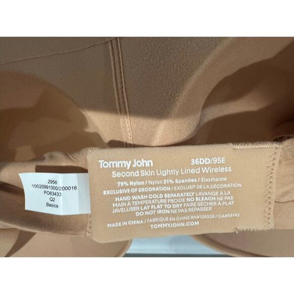 Tommy John Second Skin Lightly Lined Wireless 36 DD - Picture 3 of 4